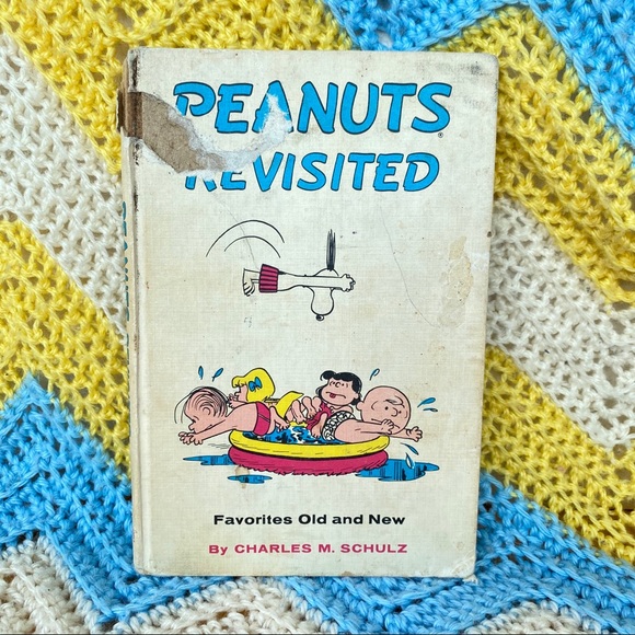 Vintage Other - Vintage Peanuts Revisited Hardback 1959 Comic Book